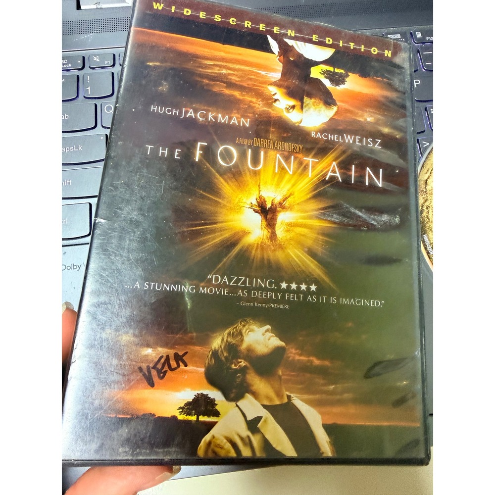 The Fountain DVD Widescreen Hugh Jackman Rachel Weisz Darren Aronofsky